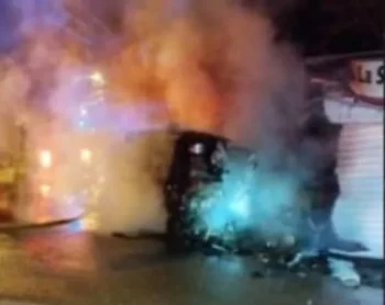 Dos personas mueren quemadas dentro de un carro en Puerto Plata