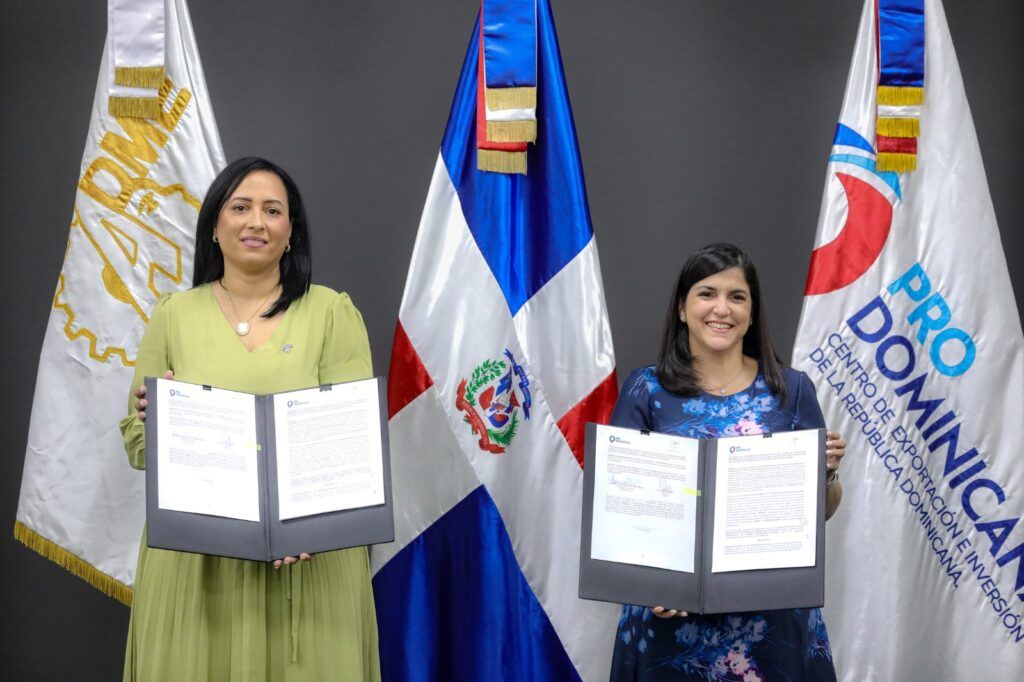 ProDominicana y ADME firman acuerdo para promover a las mujeres en el sector exportador