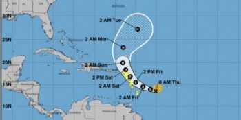 Tormenta Tammy podría convertirse en huracán en los próximos días