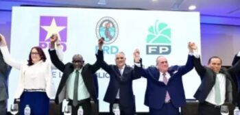 PLD, FP y PRD acordaron concurrir juntos a las elecciones para 20 senadurías y más de 40 alcaldías