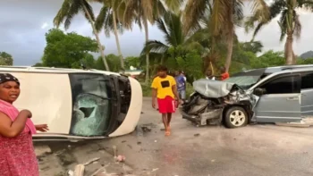 Se registra accidente múltiple en la Altagracia