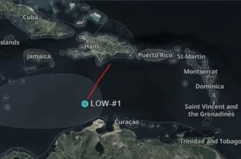 Baja presión amenaza con convertirse en ciclón tropical