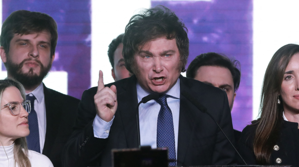 Milei es electo como nuevo presidente de Argentina