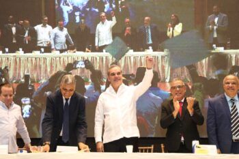 Partido Humanista Dominicano proclama a Luis Abinader como su candidato Presidencial