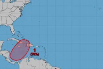 Vigilan posible formación de área de baja presión en la zona del Caribe