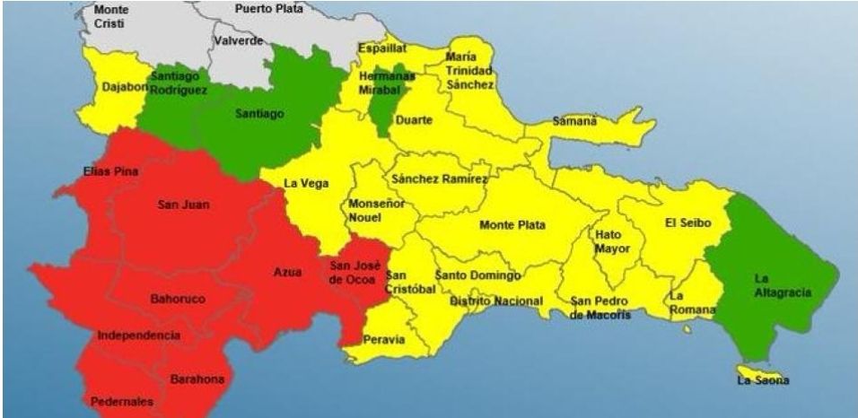 Elevan a 29 las provincias bajo alerta