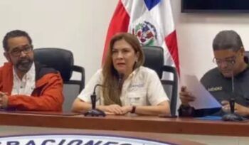 Carolina Mejía afirma no hay daños por lluvias en DN