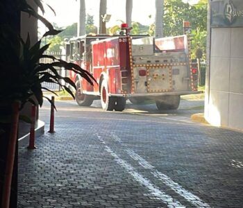 Incendio en Ministerio de Educación