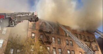 Seis heridos durante incendio en un edificio de New York