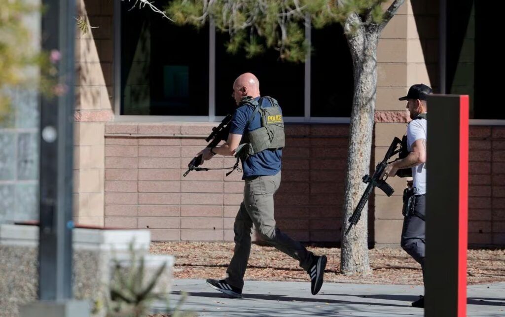 Tres muertos durante tiroteo en la Universidad de Las Vegas