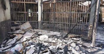 Dos muertos y seis heridos tras incendio en prisión de Uruguay