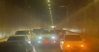 Accidente en túnel de Las Américas deja un herido