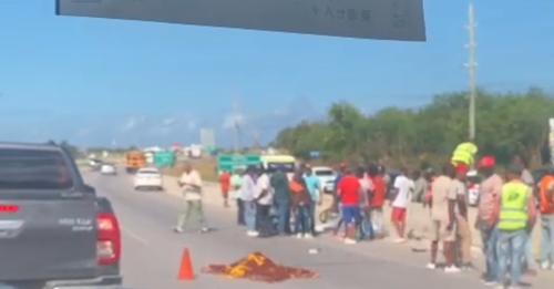 Dos motorista mueren tras accidentarse en Punta Cana