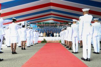 Presidente Abinader encabeza XLVI graduación de cadetes de la Policía Nacional con 57 nuevos oficiales