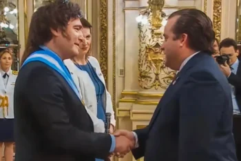 Paliza felicita a Milei en nombre de Abinader