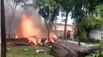 Cinco muertos tras estrellarse una avioneta en Brasil
