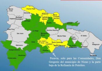 Lluvias durante próximas 48 horas en el país