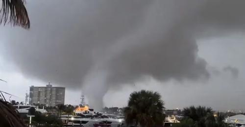 Florida azotada por un tornado