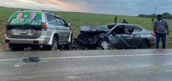 Un muerto y dos heridos durante accidente de tránsito en San Pedro