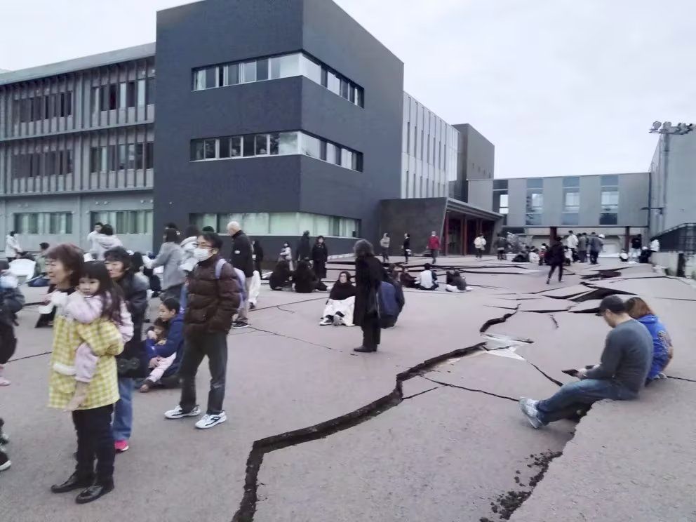 Terremoto de 7,6 grados en Japón