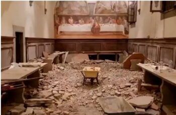 Más de 30 heridos tras derrumbe en una boda en Italia