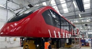 Llega a Dominicana primer tren Sistema Monorriel de Santiago