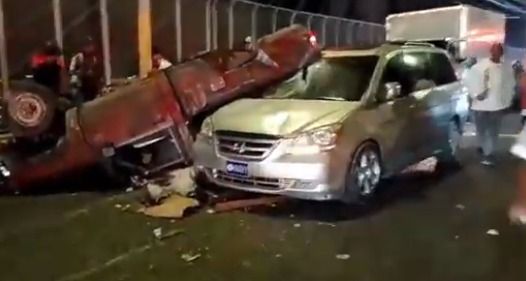 Un muerto y dos heridos durante accidente en el puente de la 17