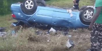 Pierde la vida tras auto accidentarse mientras volvía de funeral de su madre