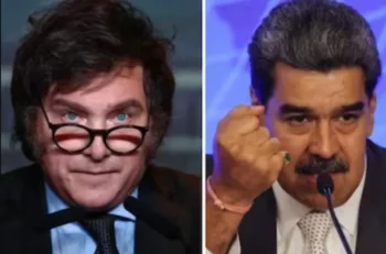 Maduro llama loco a Milei