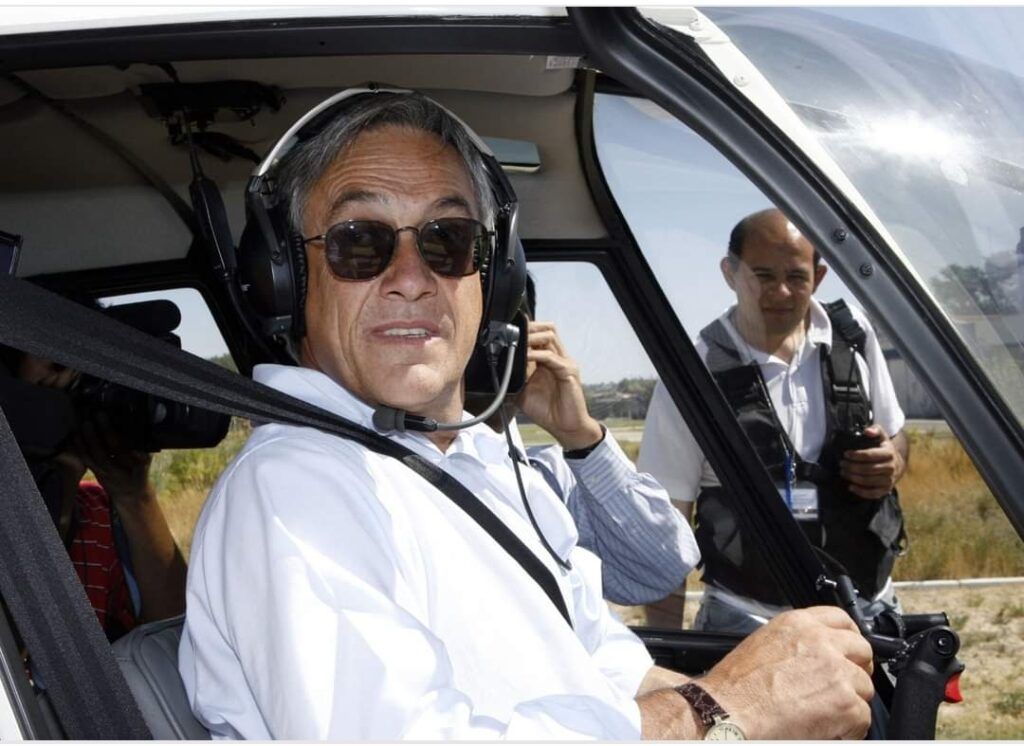 Muere expresidente de Chile en un accidente de helicóptero