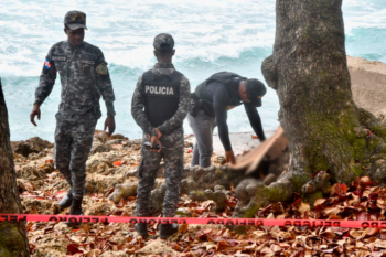 Hallan hombre muerto en el Malecón de Santo Domingo