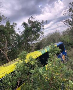 Tres muertos tras accidente en Monte Cristi