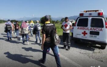 Mueren tres migrantes en México tras ser arrollado por un camión