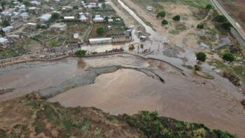 Lluvias provocan crecida del río Masacre; desborda el canal haitiano