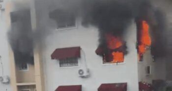 Se incendia apartamento en Cuidad Real II