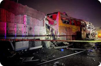 Diez muertos y 30 heridos tras accidente de tránsito en Turquía