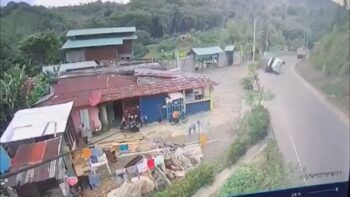 Patana perdió el control en Rancho Arriba (VIDEO)