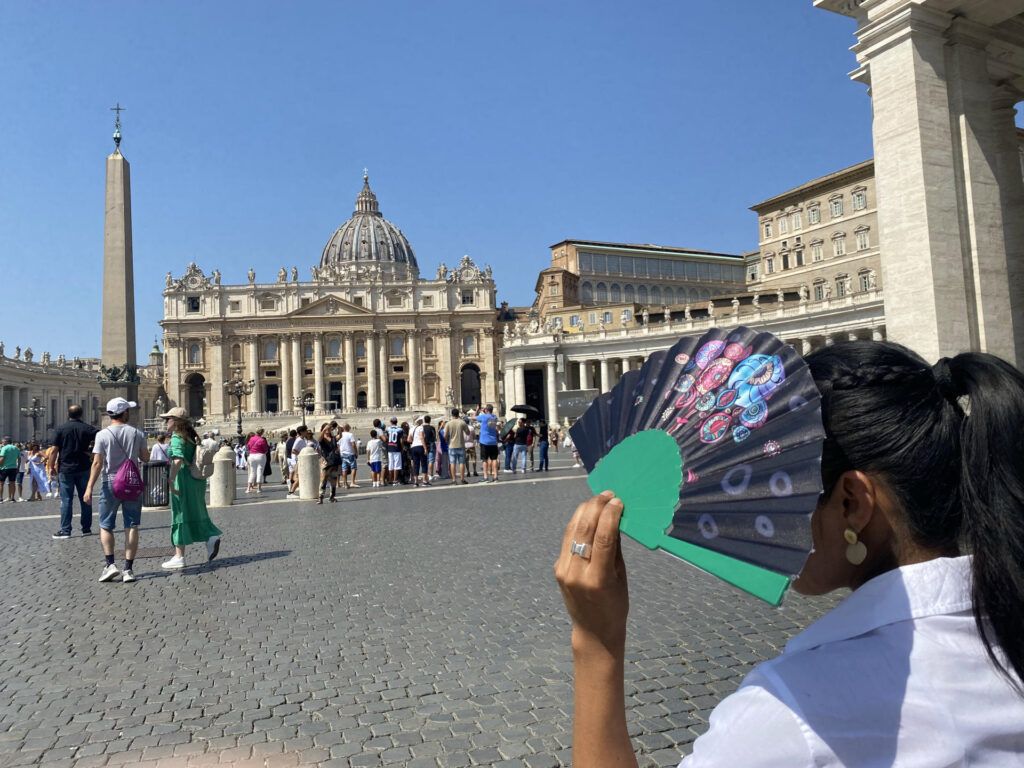 Roma en alerta roja por calor