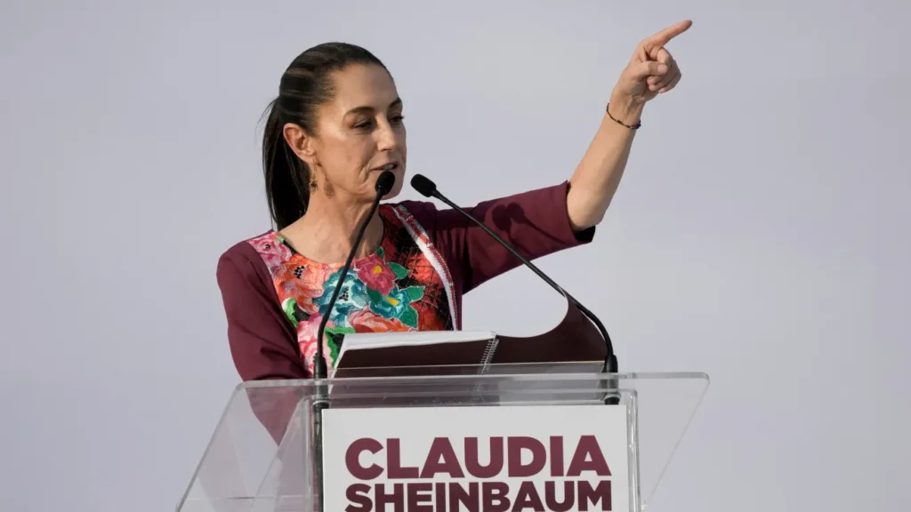 Claudia Sheinbaum se convierte en la primera mujer presidenta de México