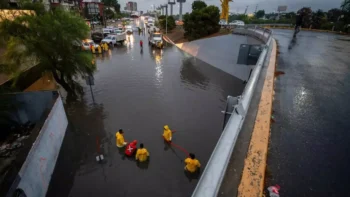 Alberto deja lluvias «torrenciales» en su avance sobre el noreste de México