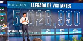 RD recibe más de cinco millones de visitantes en primeros 5 meses de 2024