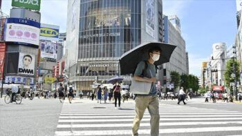 Calor extremo en diversas partes de Japón