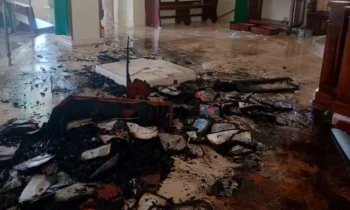 Niños de 6, 8 y 9 queman iglesia en Puerto Plata