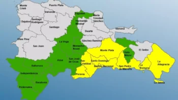 Colocan 8 provincias en alerta amarilla onda tropical