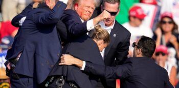 Trump dijo que «solo Dios evitó que sucediera lo impensable»