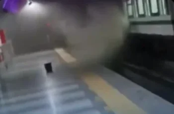 Banco de baterías UPS generó incendio en estación del Metro de la Línea 1