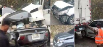 Accidente deja un muerto y varios heridos en Autopista del Coral