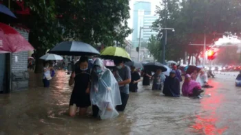 Cinco muertos y ocho desaparecidos tras fuertes lluvias en China