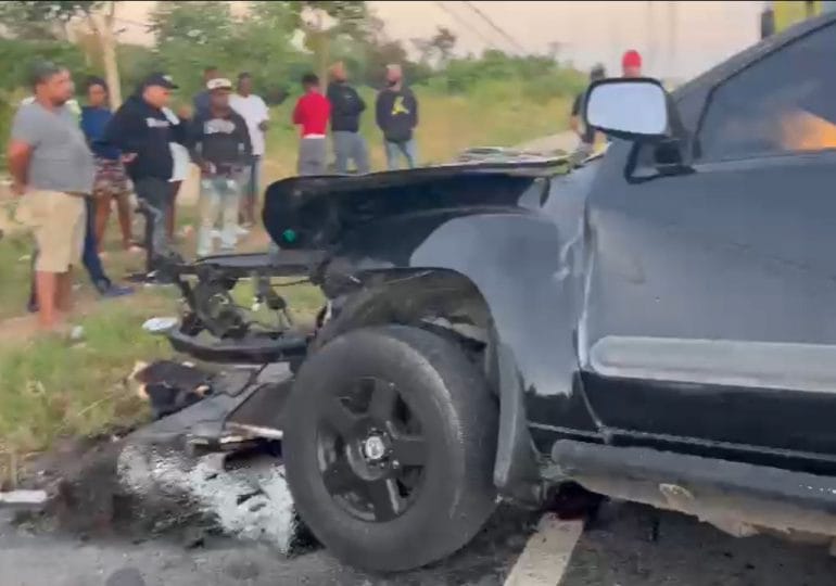 Dos muertos tras accidente en la avenida Ecológica este domingo