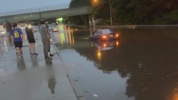 Tormentas dejan inundaciones en Nueva Jersey